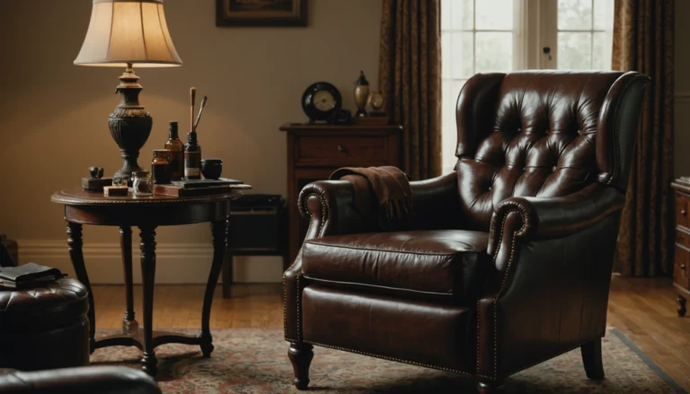 nettoyage d un fauteuil en cuir