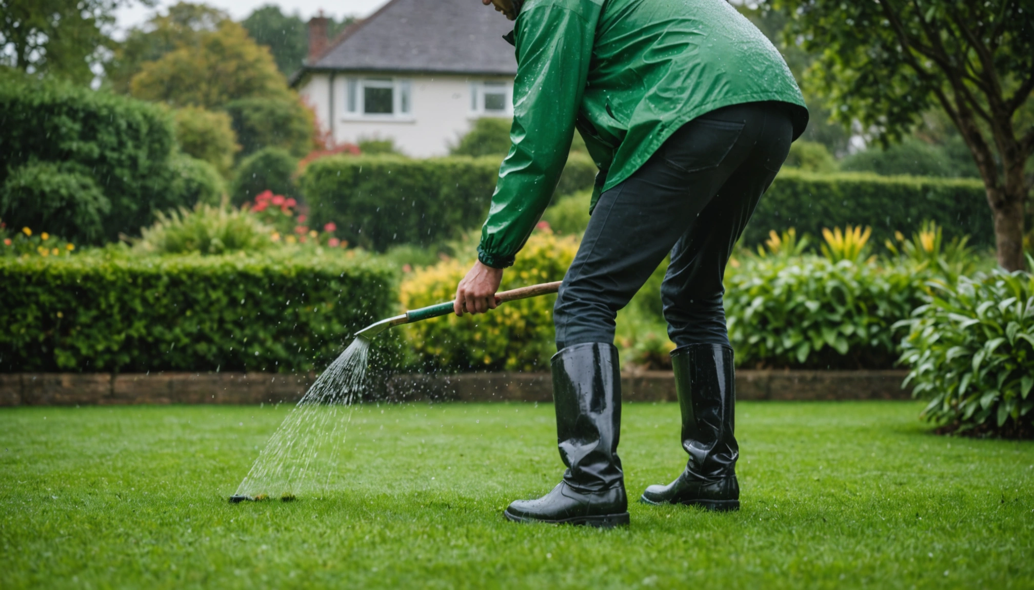 scarifier par temps de pluie