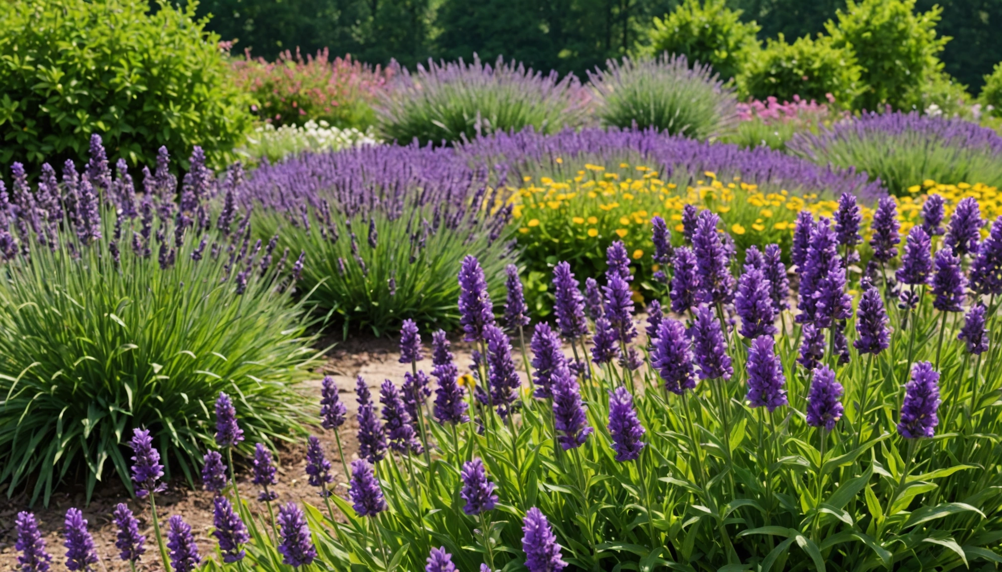 grande vivace à fleurs violettes