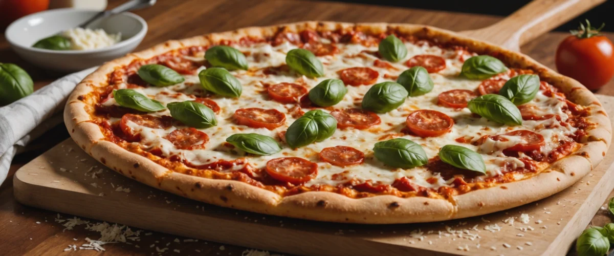 cuire la pizza au four