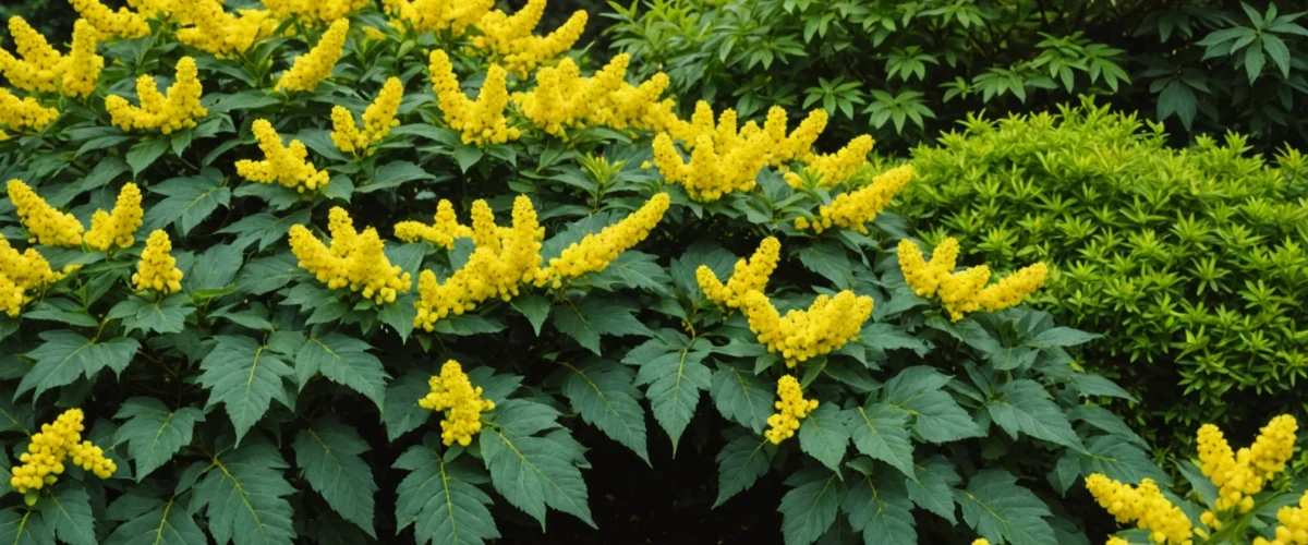 arbre à fleurs jaunes