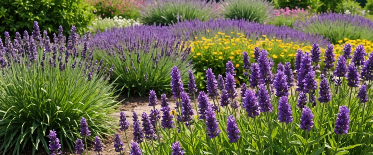 grande vivace à fleurs violettes